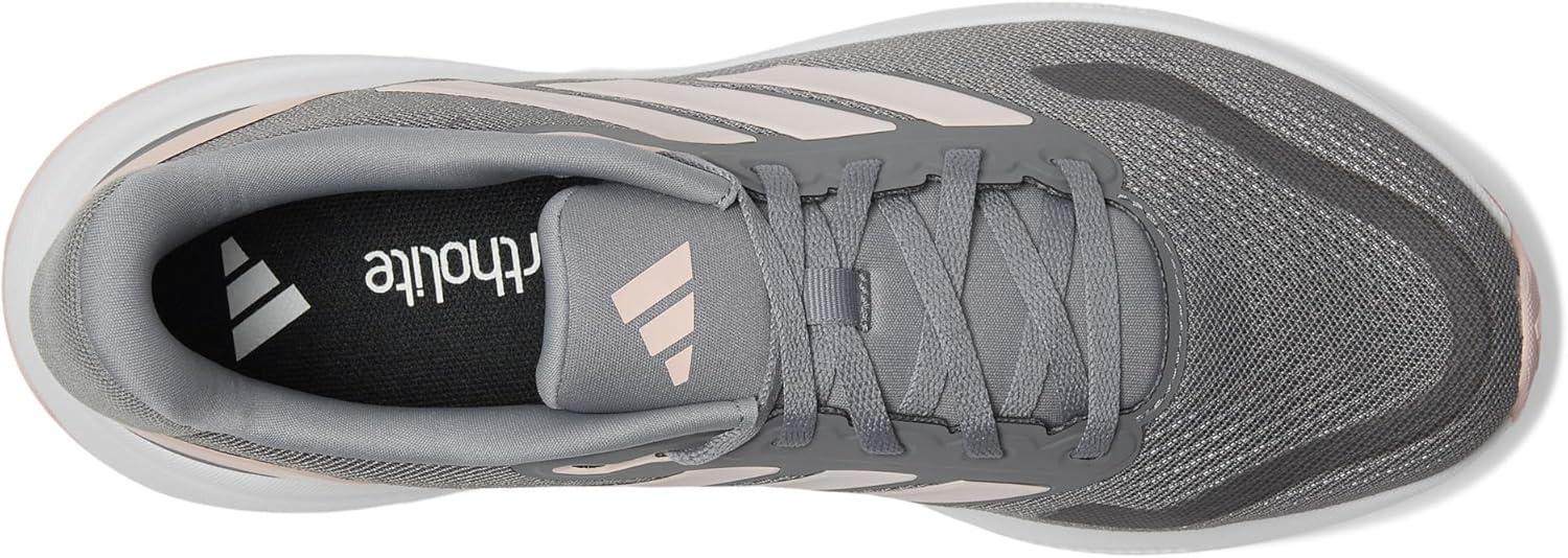 image:imageadidas Womens Run Falcon 5 Running ShoesGreySandy PinkWhite