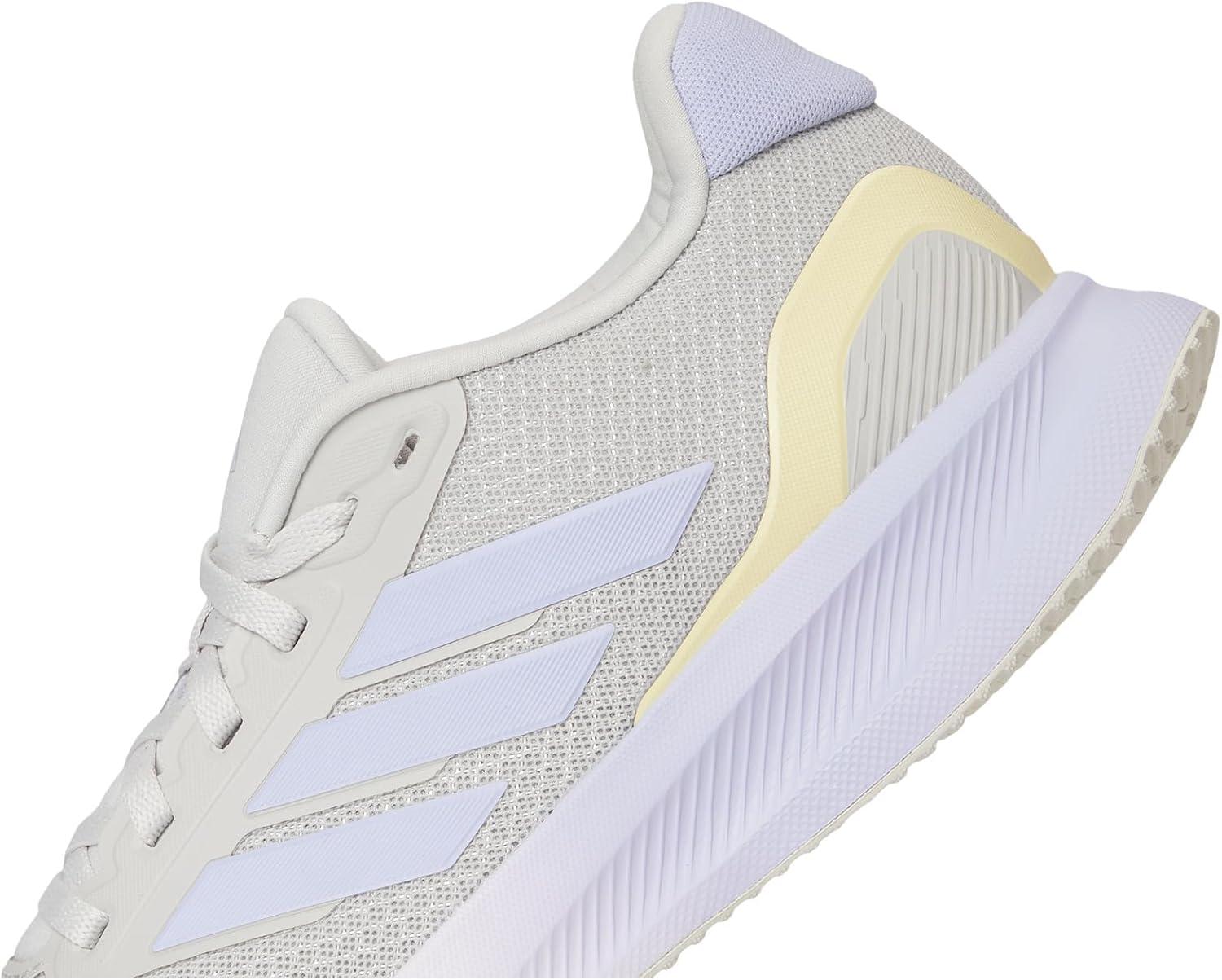 image:imageadidas Womens Run Falcon 5 Running ShoesGreyViolet ToneBlack