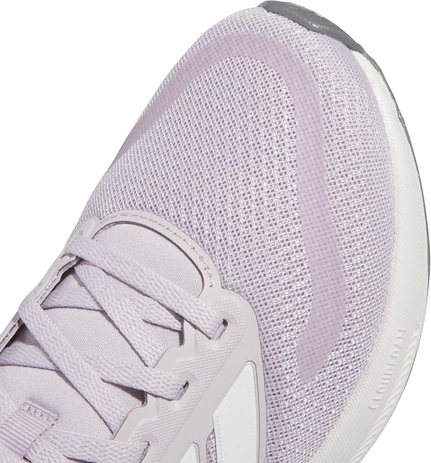 image:imageadidas Womens Run Falcon 5 Running ShoesIce PurpleOff WhiteBlack