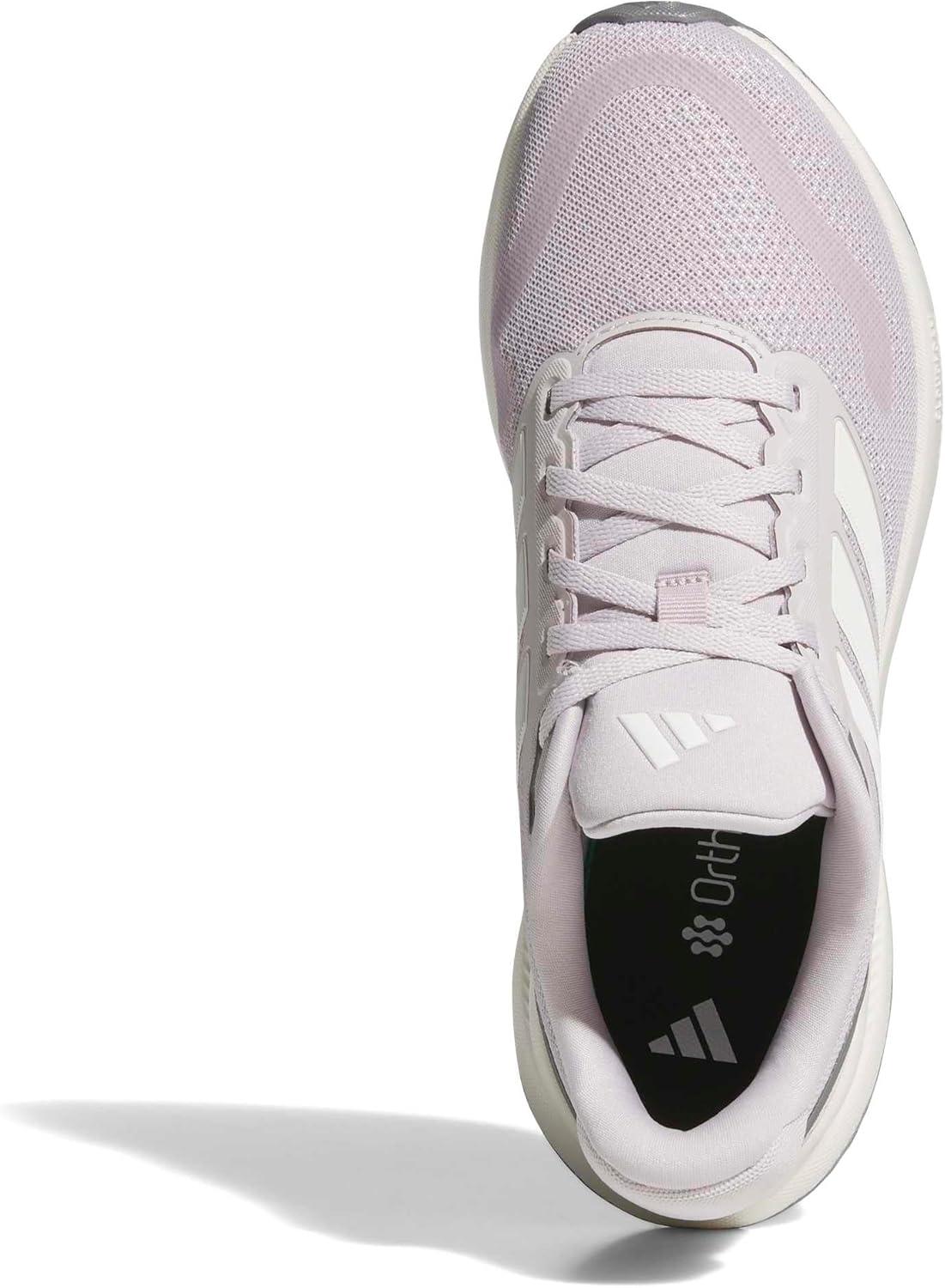 image:imageadidas Womens Run Falcon 5 Running ShoesIce PurpleOff WhiteBlack