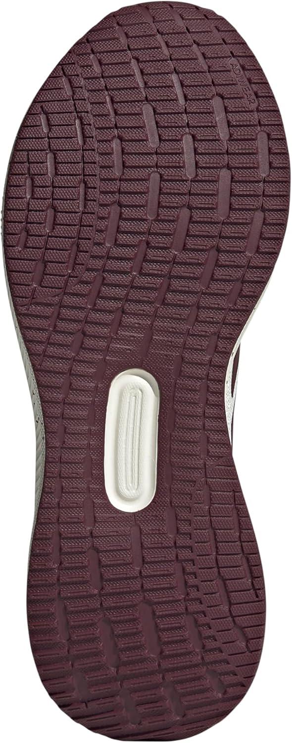 image:imageadidas Womens Run Falcon 5 Running ShoesOff WhiteMaroonBlack