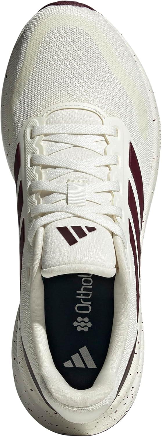 image:imageadidas Womens Run Falcon 5 Running ShoesOff WhiteMaroonBlack
