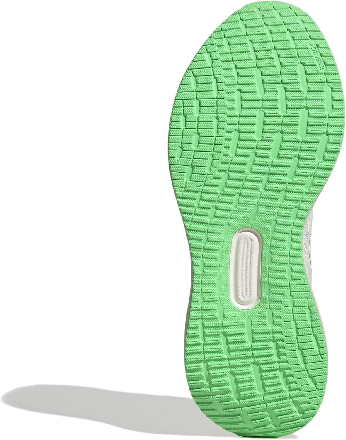 image:imageadidas Womens Run Falcon 5 Running ShoesOff WhiteOff WhiteLime Burst