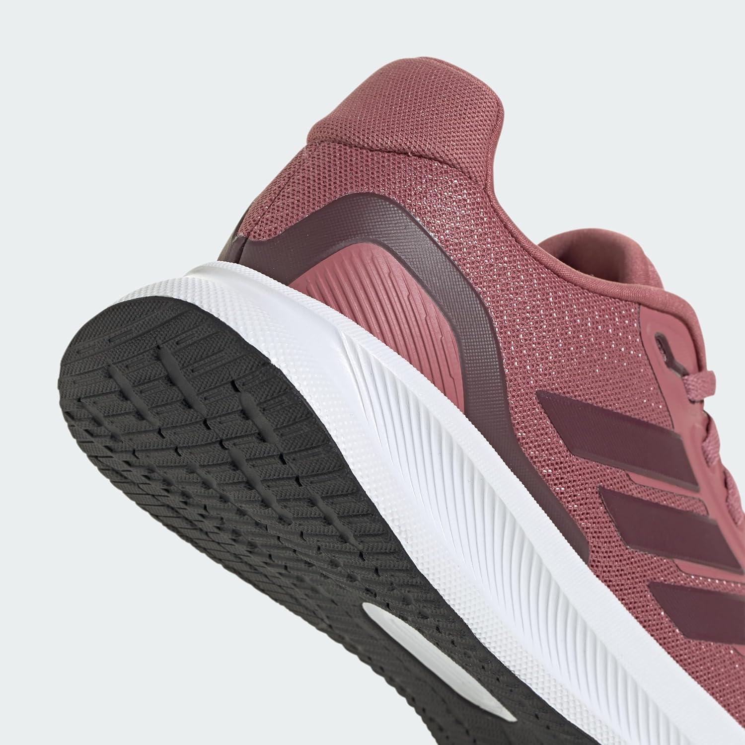 image:imageadidas Womens Run Falcon 5 Running ShoesPreloved CrimsonMaroonBlack