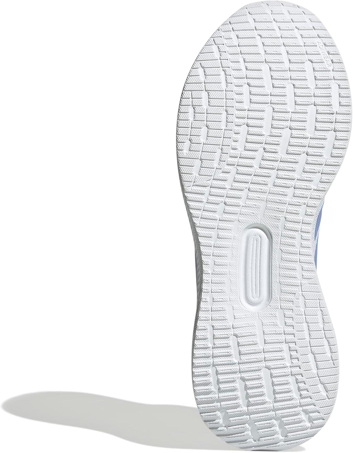 image:imageadidas Womens Run Falcon 5 Running ShoesWhiteBlue SparkBlack