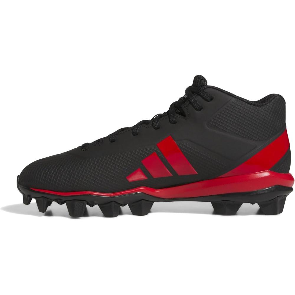 image:imageAdidas Mens Adizero Impact2 Molded American FootballBlackTeam Power RedBlack