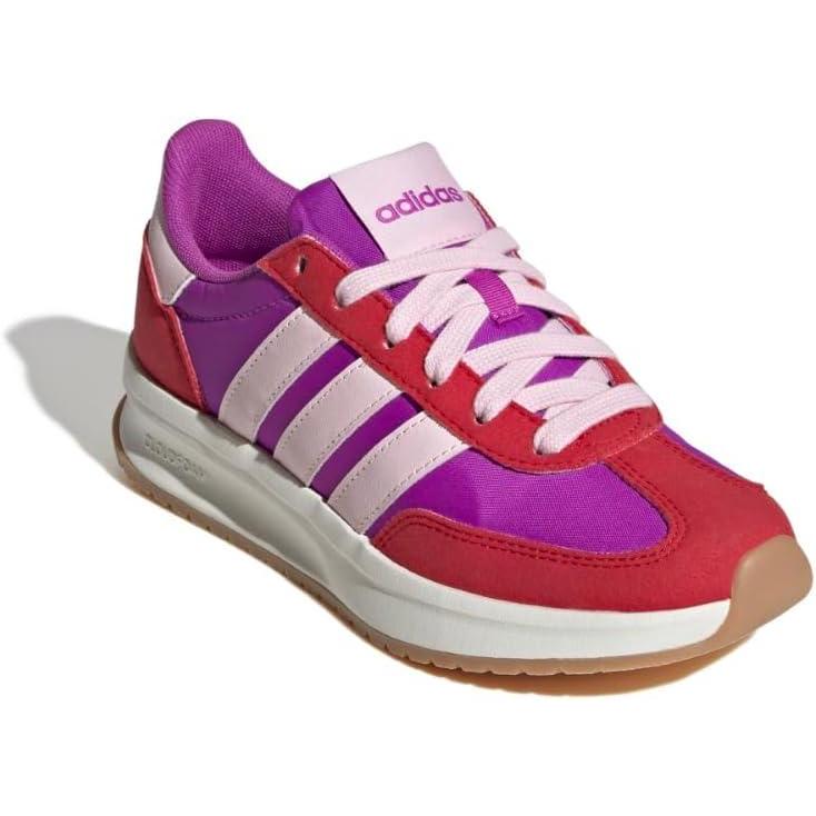 image:imageAdidas UnisexChild Run 70s 20Purple BurstClear PinkBetter Scarlet