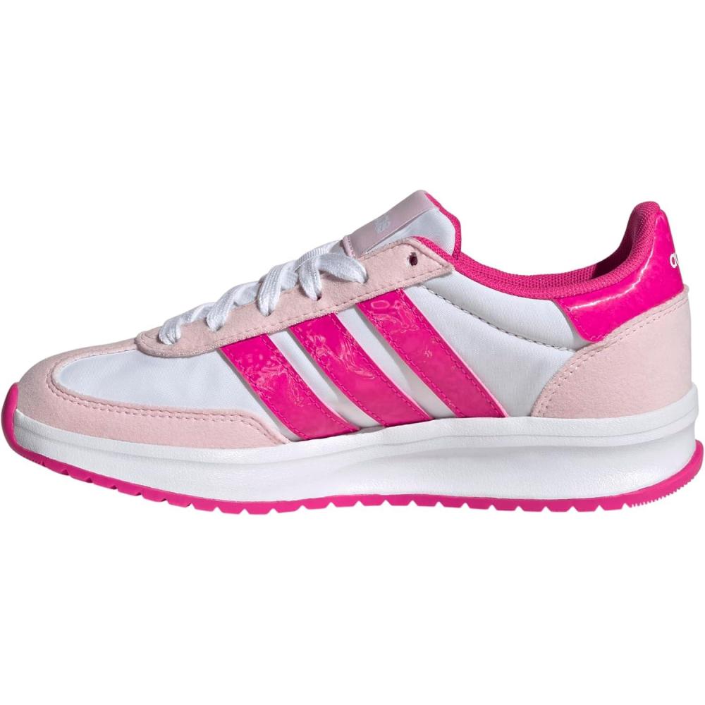 image:imageAdidas UnisexChild Run 70s 20WhiteShock PinkClear Pink