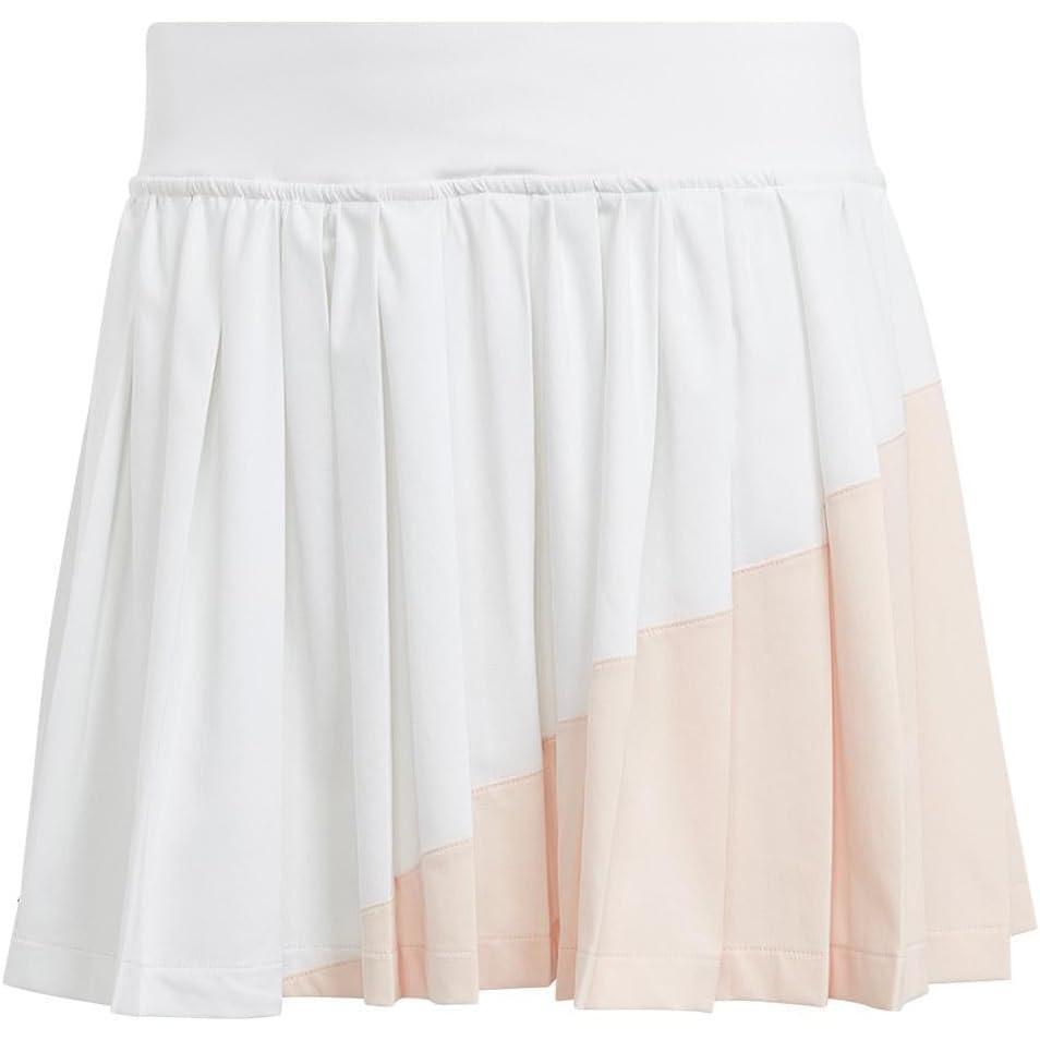 image:imageAdidas Womens Clubhouse Pleated Tennis SkirtWhiteWonder Quartz