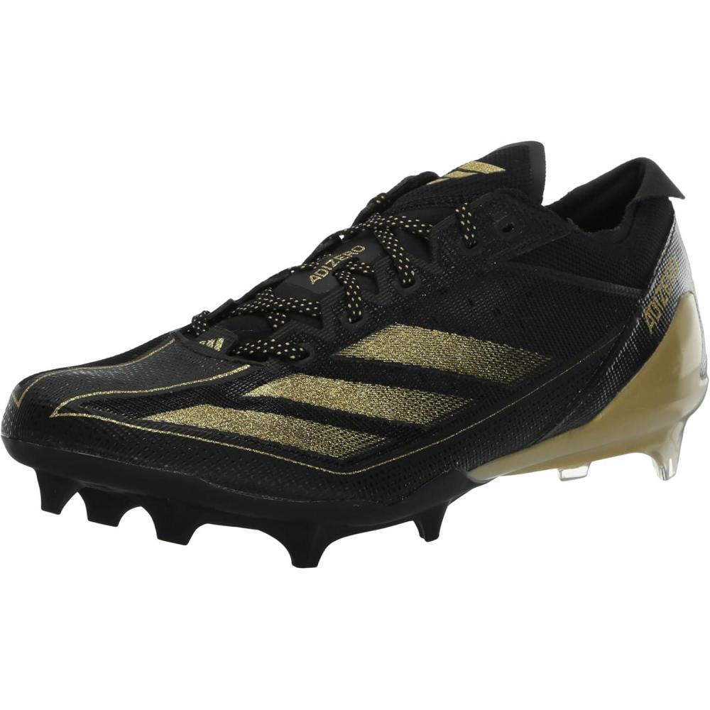 image:imageadidas Mens Adizero Electric Football SneakersBlackGold MetallicCarbon
