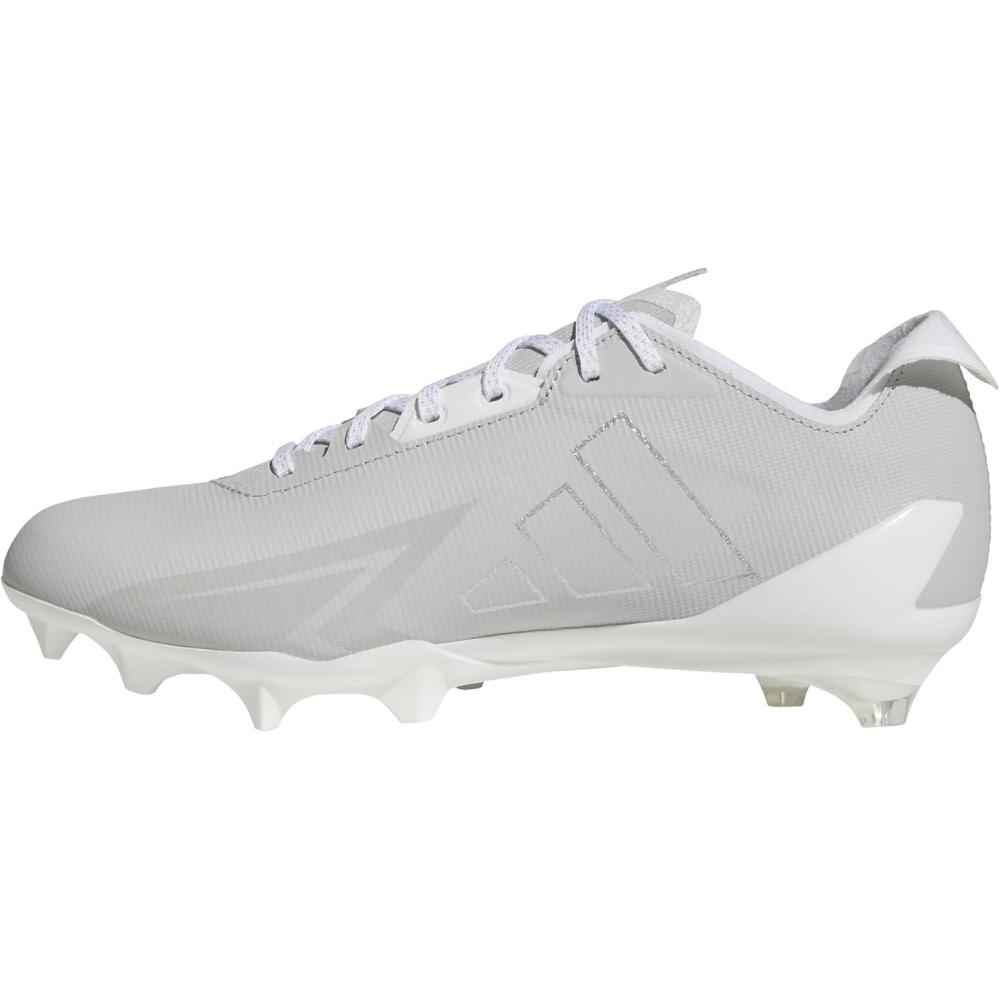 image:imageadidas Mens Adizero Electric Football SneakersGreySilver MetallicWhite