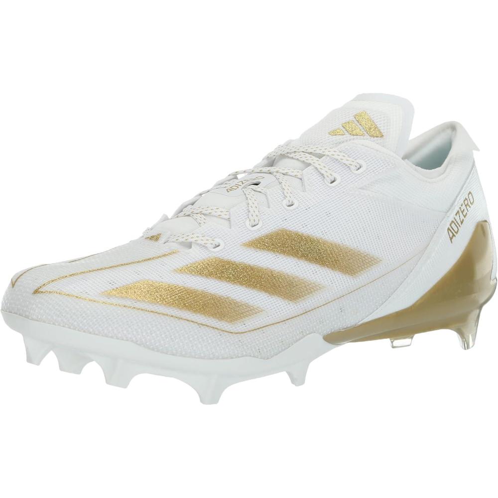 image:imageadidas Mens Adizero Electric Football SneakersWhiteGold MetallicWhite2024