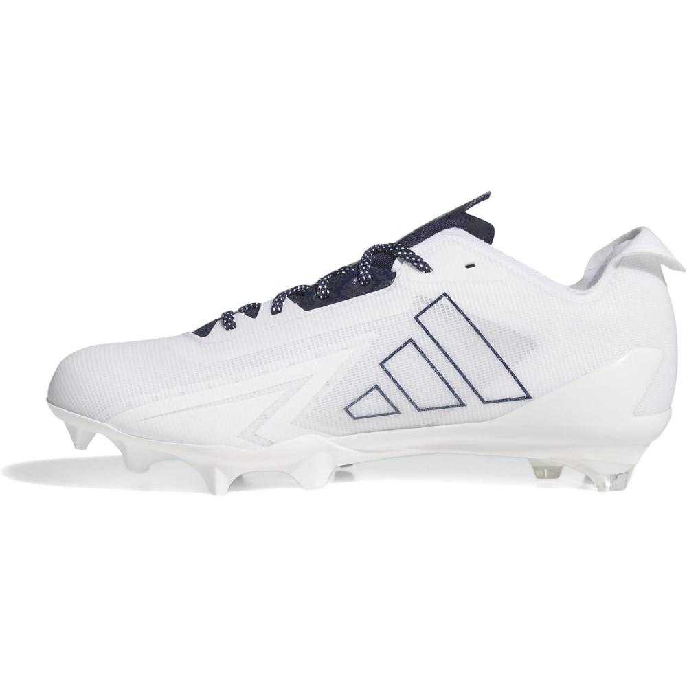 image:imageadidas Mens Adizero Electric Football SneakersWhiteTeam Navy BlueWhite
