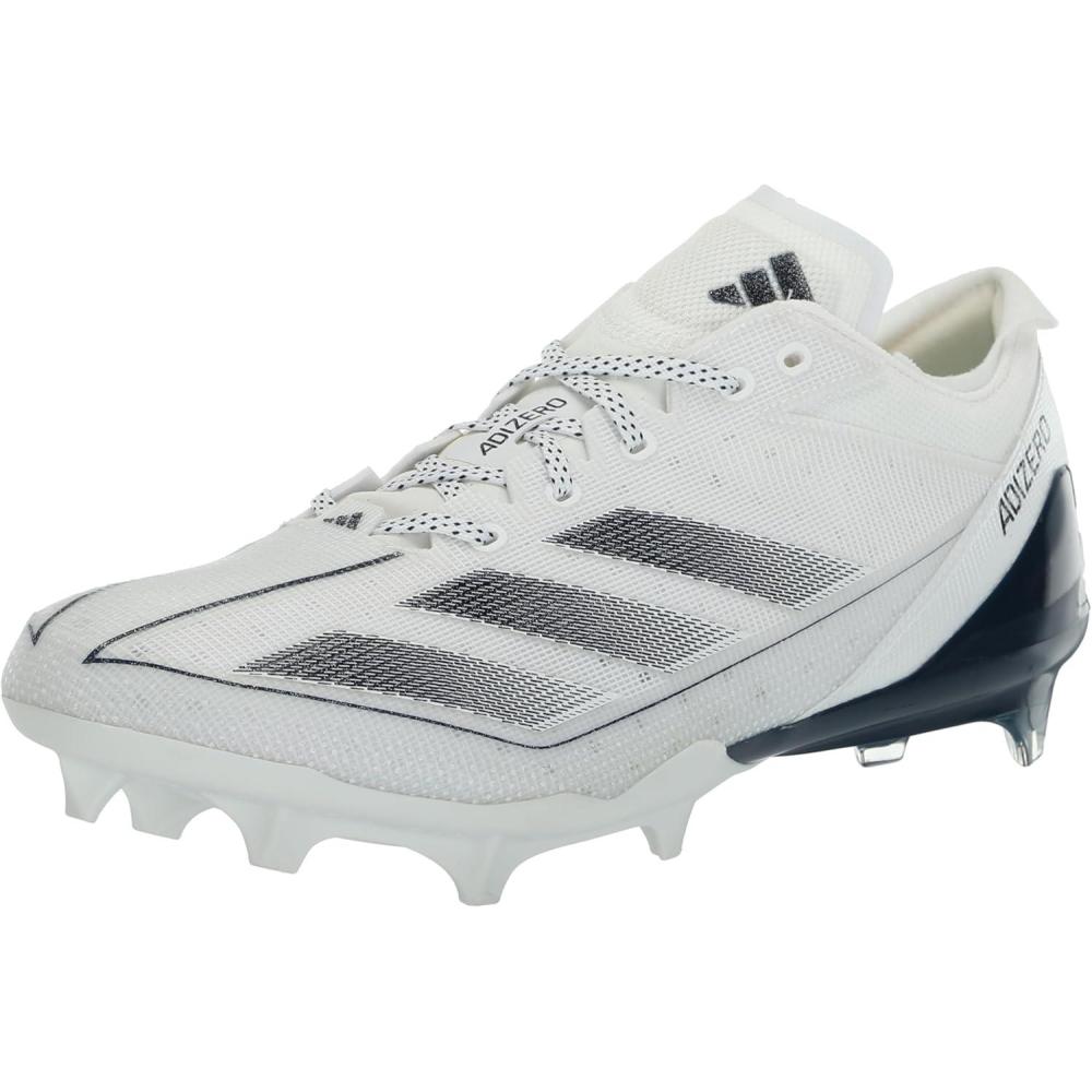 image:imageadidas Mens Adizero Electric Football SneakersWhiteTeam Navy BlueWhite2024