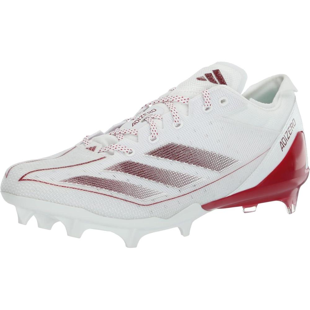 image:imageadidas Mens Adizero Electric Football SneakersWhiteTeam Power RedWhite2024
