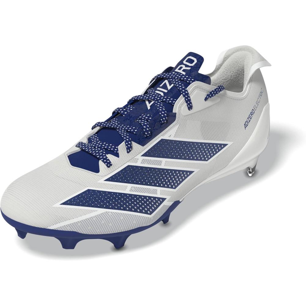 image:imageadidas Mens Adizero Electric Football SneakersWhiteTeam Royal BlueWhite