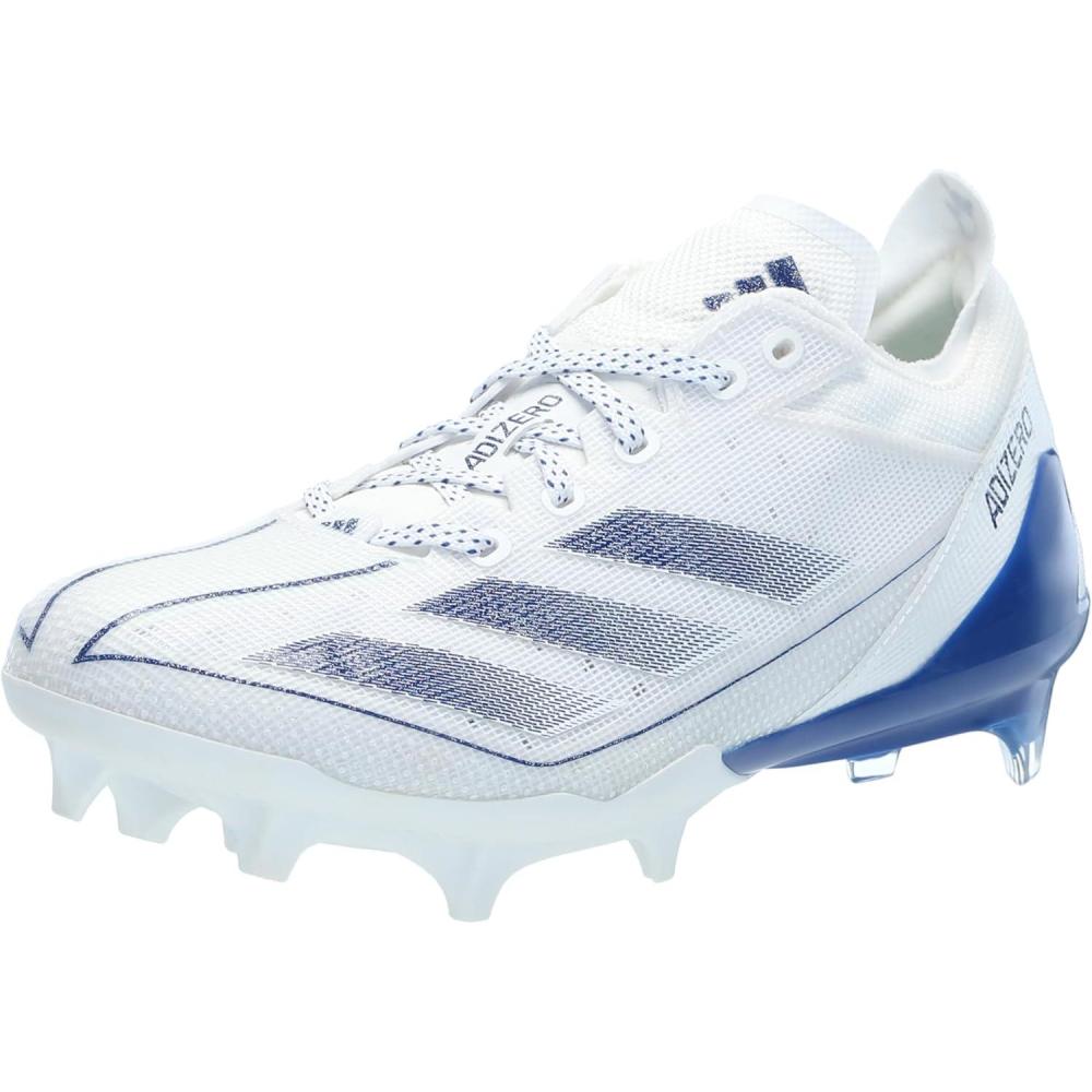image:imageadidas Mens Adizero Electric Football SneakersWhiteTeam Royal BlueWhite2024