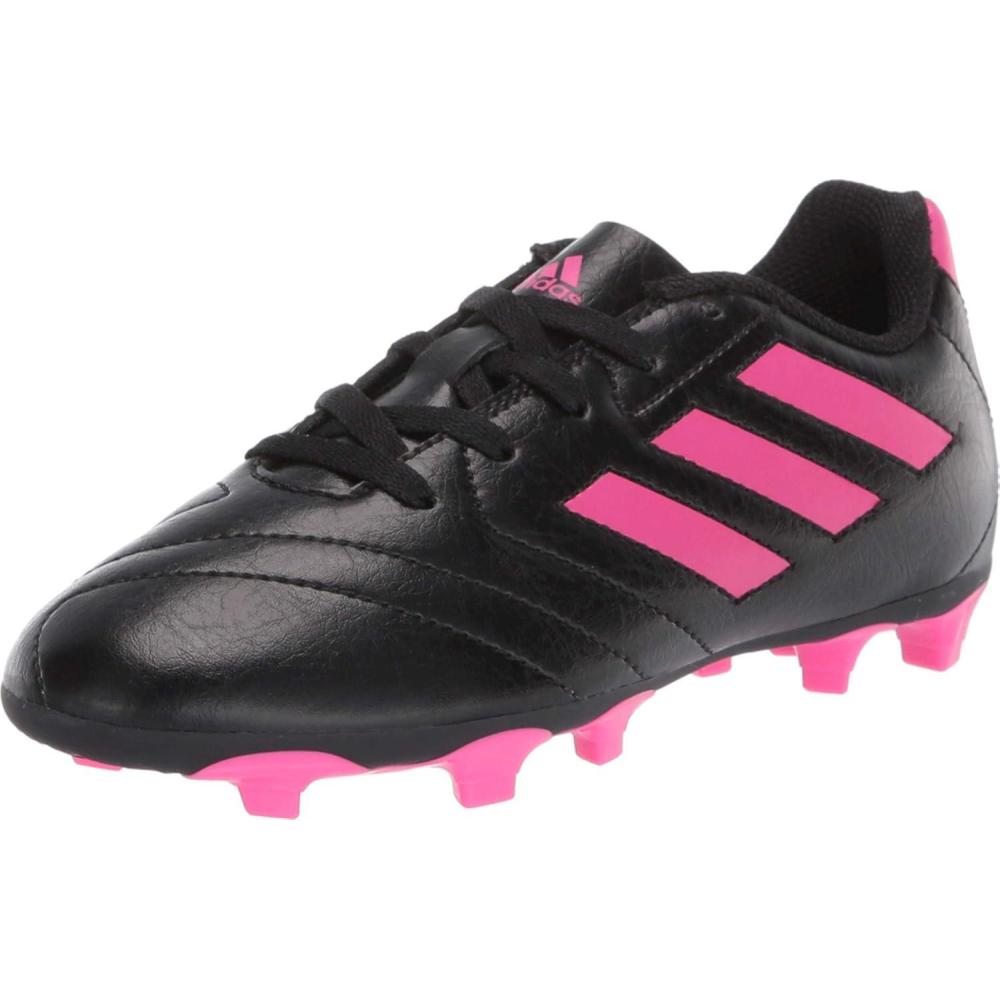 image:imageadidas Unisex Goletto Firm Ground Soccer ShoesBlackShock PinkShock Pink