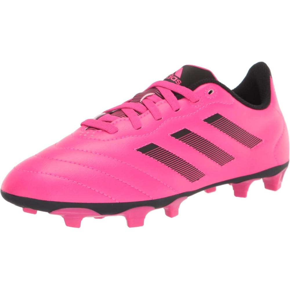 image:imageadidas Unisex Goletto Firm Ground Soccer ShoesTeam Shock PinkBlackBlack