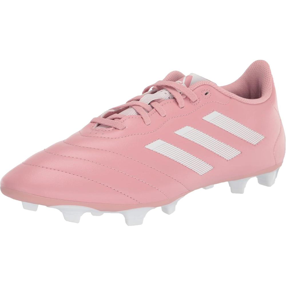 image:imageadidas Unisex Goletto Firm Ground Soccer ShoesWonder MauveWhiteWhite