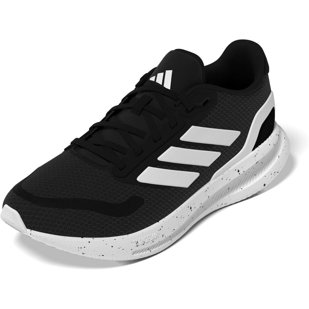 image:imageadidas Womens Run Falcon 5 Running ShoesBlackWhiteWhite