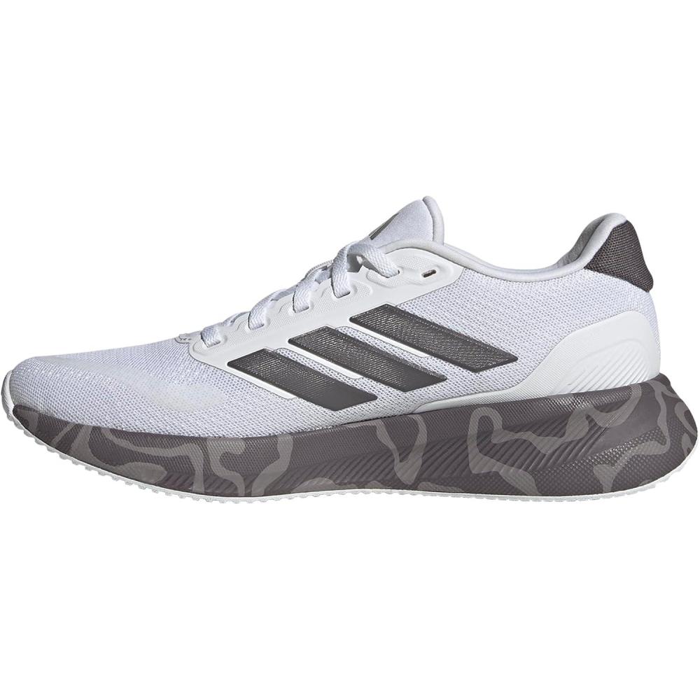 image:imageadidas Womens Run Falcon 5 Running ShoesWhiteGrey StrataCore Black