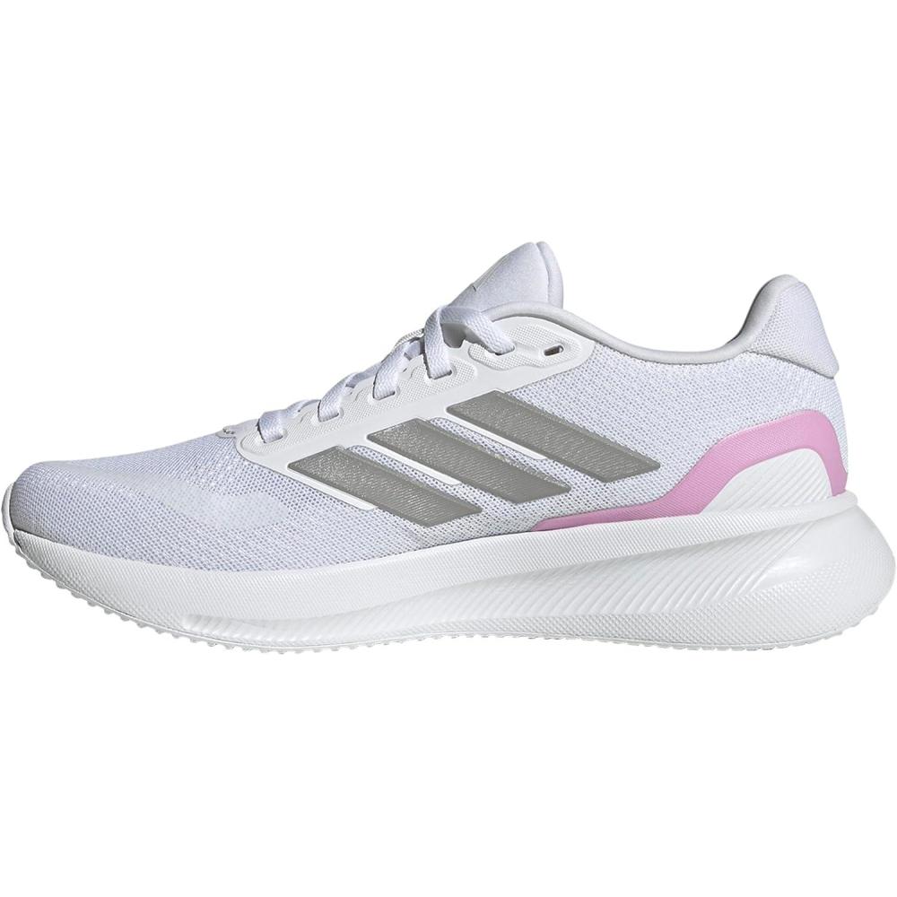 image:imageadidas Womens Run Falcon 5 Running ShoesWhiteSolid GreyBlack