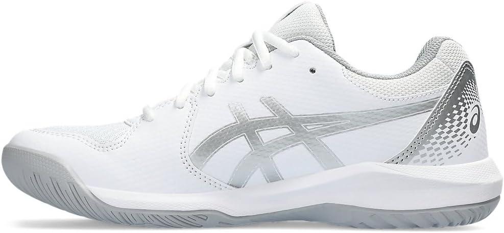 image:imageASICS Womens GelDedicate 8 Tennis Shoes 95 WhitePure Silver