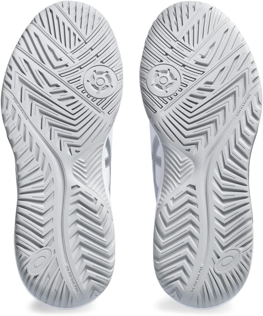 image:imageASICS Womens GelDedicate 8 Tennis Shoes 95 WhitePure Silver