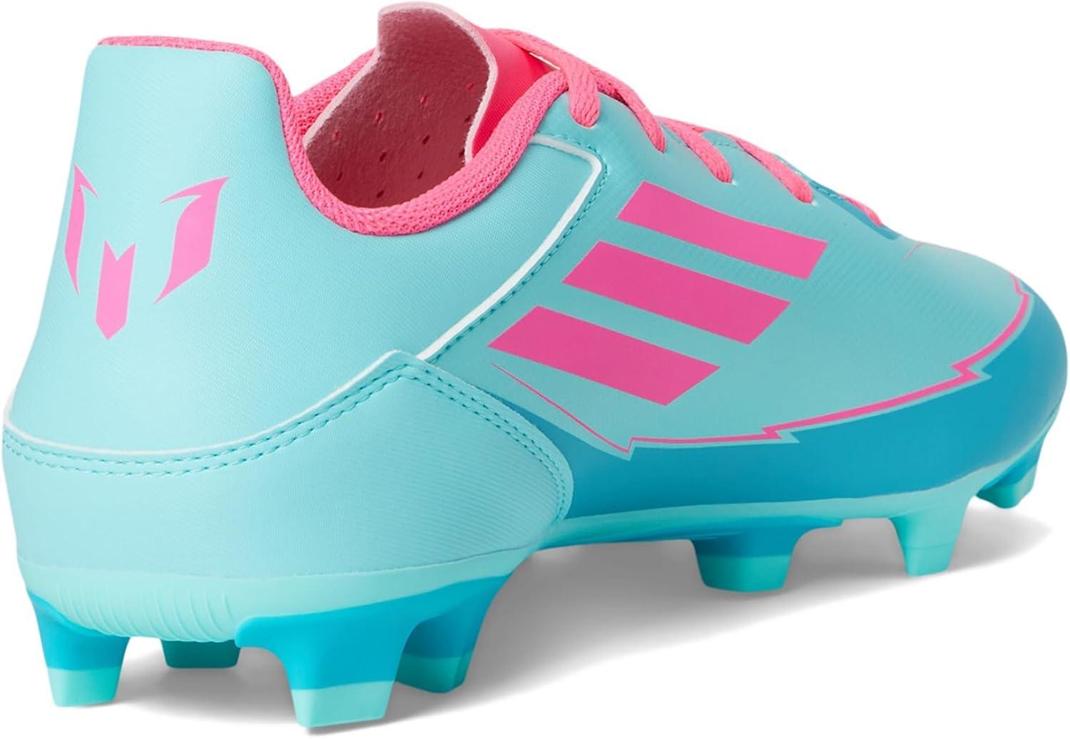 image:imageAdidas UnisexAdult F50 Club Messi Firm GroundMulti GroundFlash AquaLucid PinkLucid Cyan