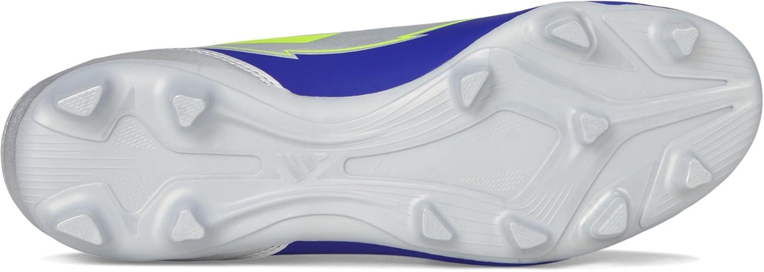 image:imageAdidas UnisexAdult F50 Club Messi Firm GroundMulti GroundSilver MetallicSolar YellowLucid Blue