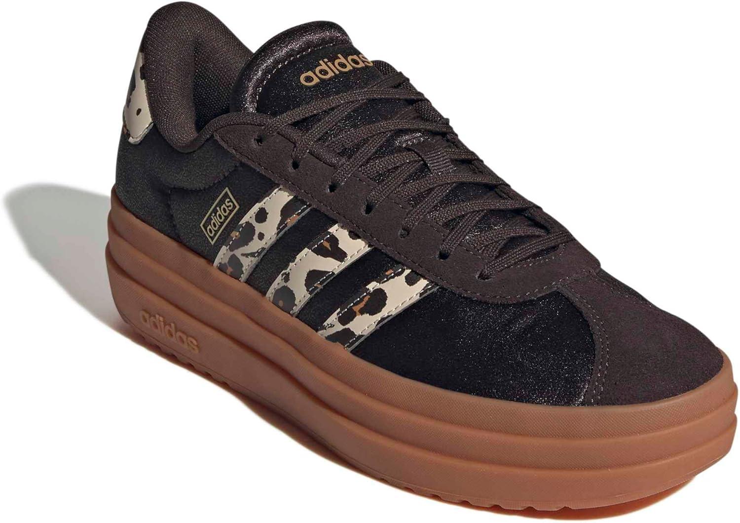 image:imageAdidas Womens Vl Court30Aurora CoffeeCrystal LinenMatte Gold