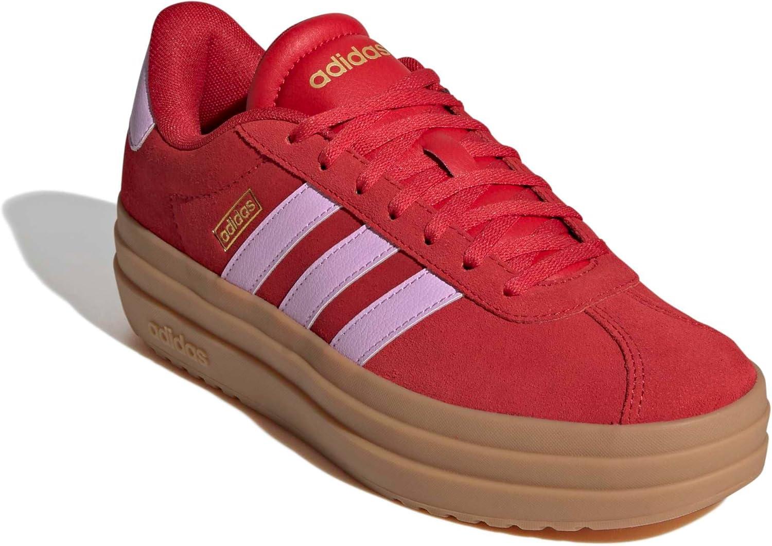 image:imageAdidas Womens Vl Court30Better ScarletBliss LilacGold Metallic