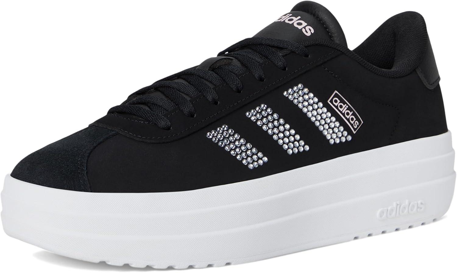 image:imageAdidas Womens Vl Court30BlackWhiteClear Pink