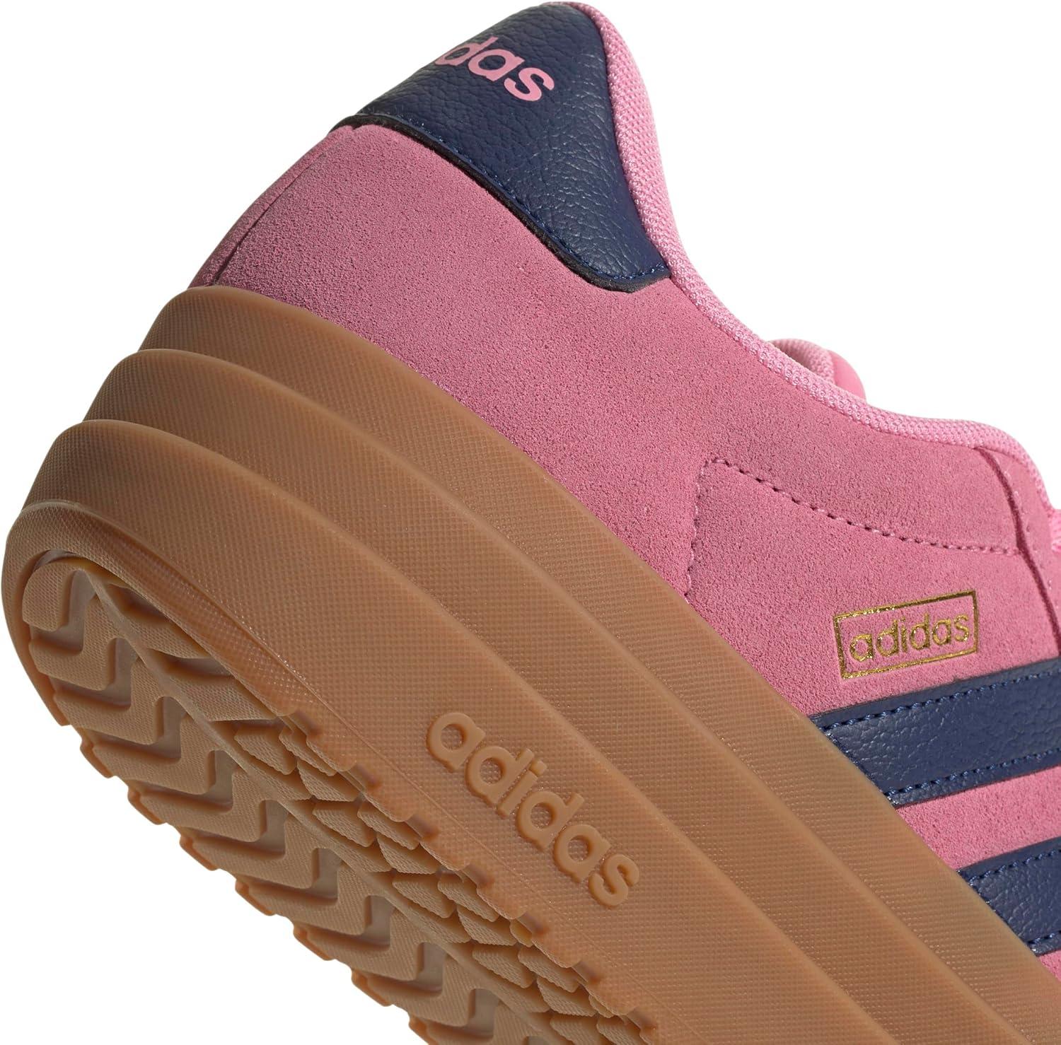 image:imageAdidas Womens Vl Court30Bliss Pink Dark Blue Gold Metallic