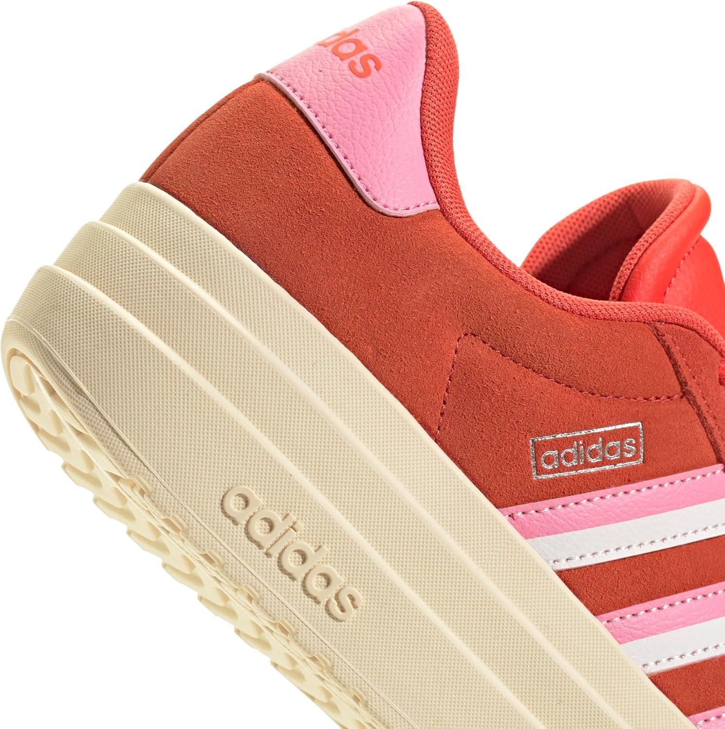 image:imageAdidas Womens Vl Court30Bright RedBliss PinkCloud White