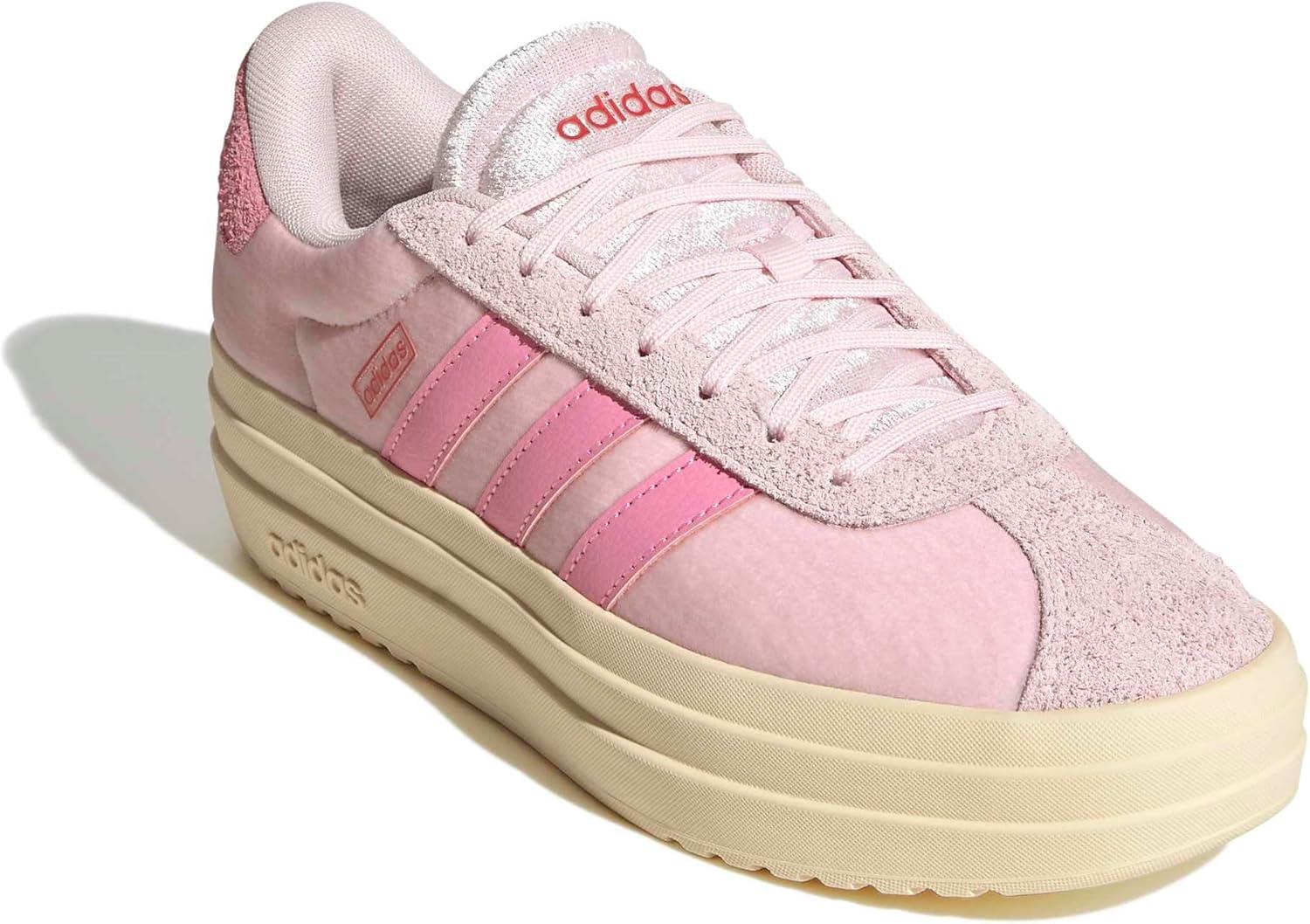 image:imageAdidas Womens Vl Court30Clear PinkBliss PinkBetter Scarlet