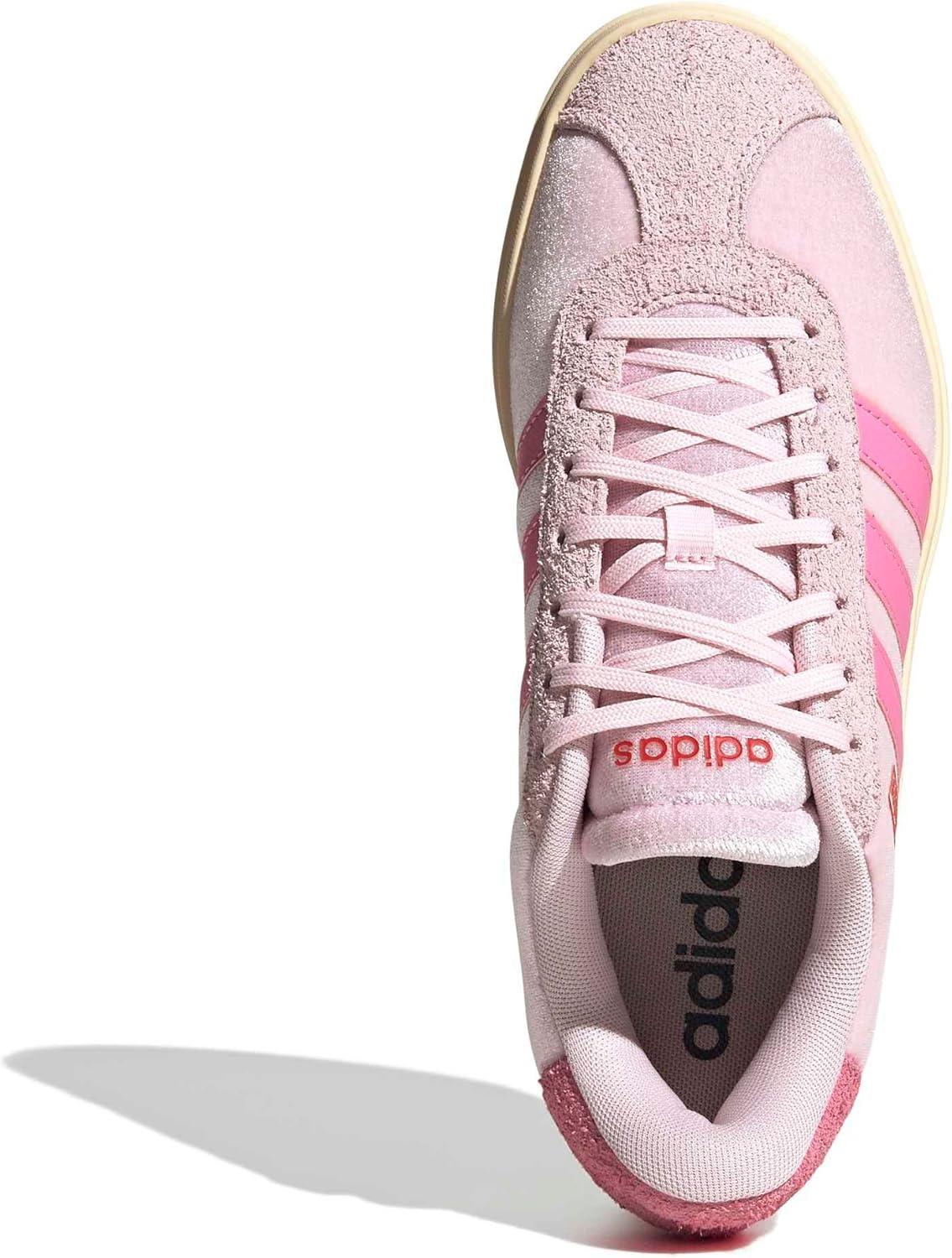 image:imageAdidas Womens Vl Court30Clear PinkBliss PinkBetter Scarlet