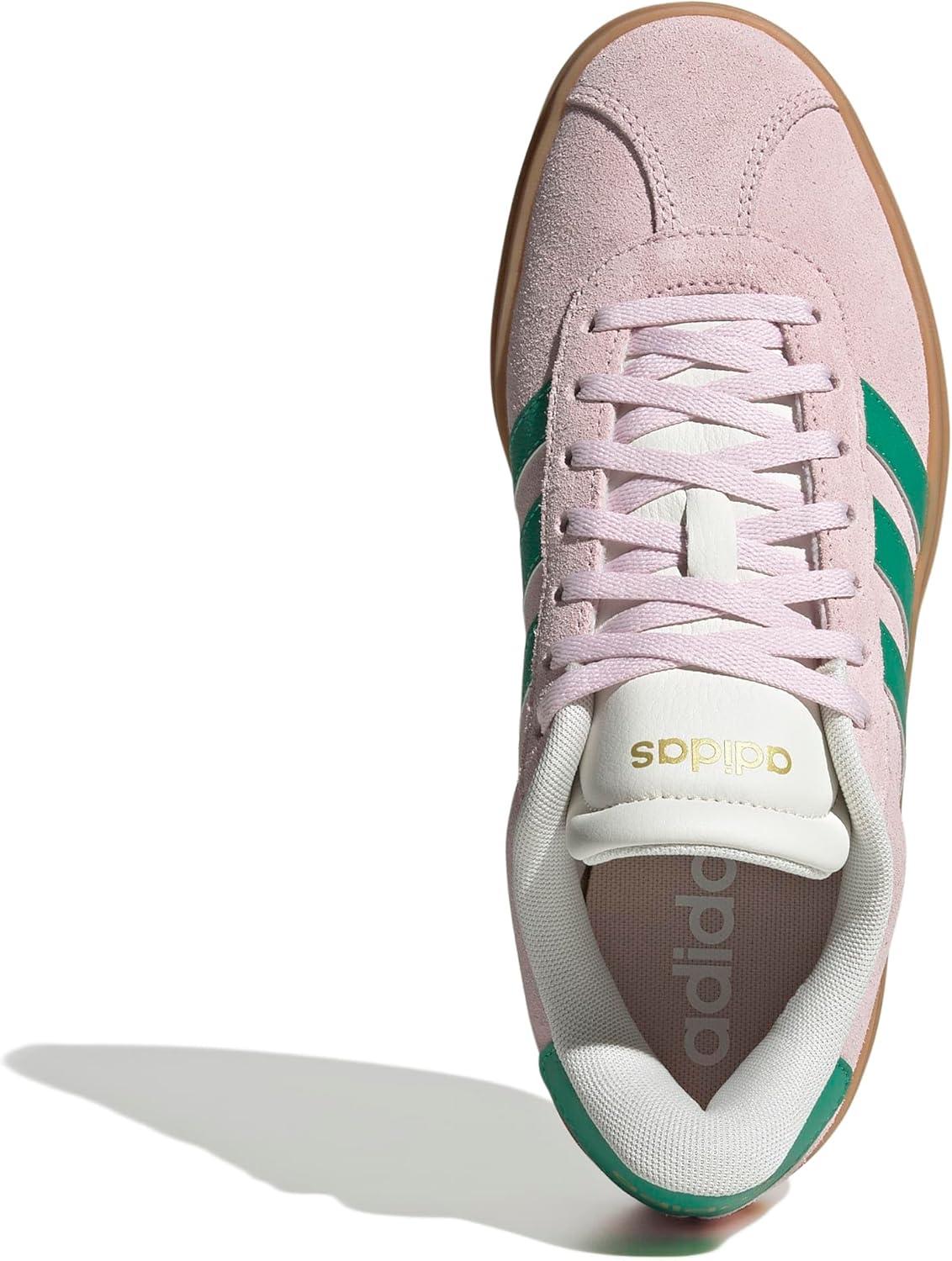 image:imageAdidas Womens Vl Court30Clear PinkCourt GreenChalk White