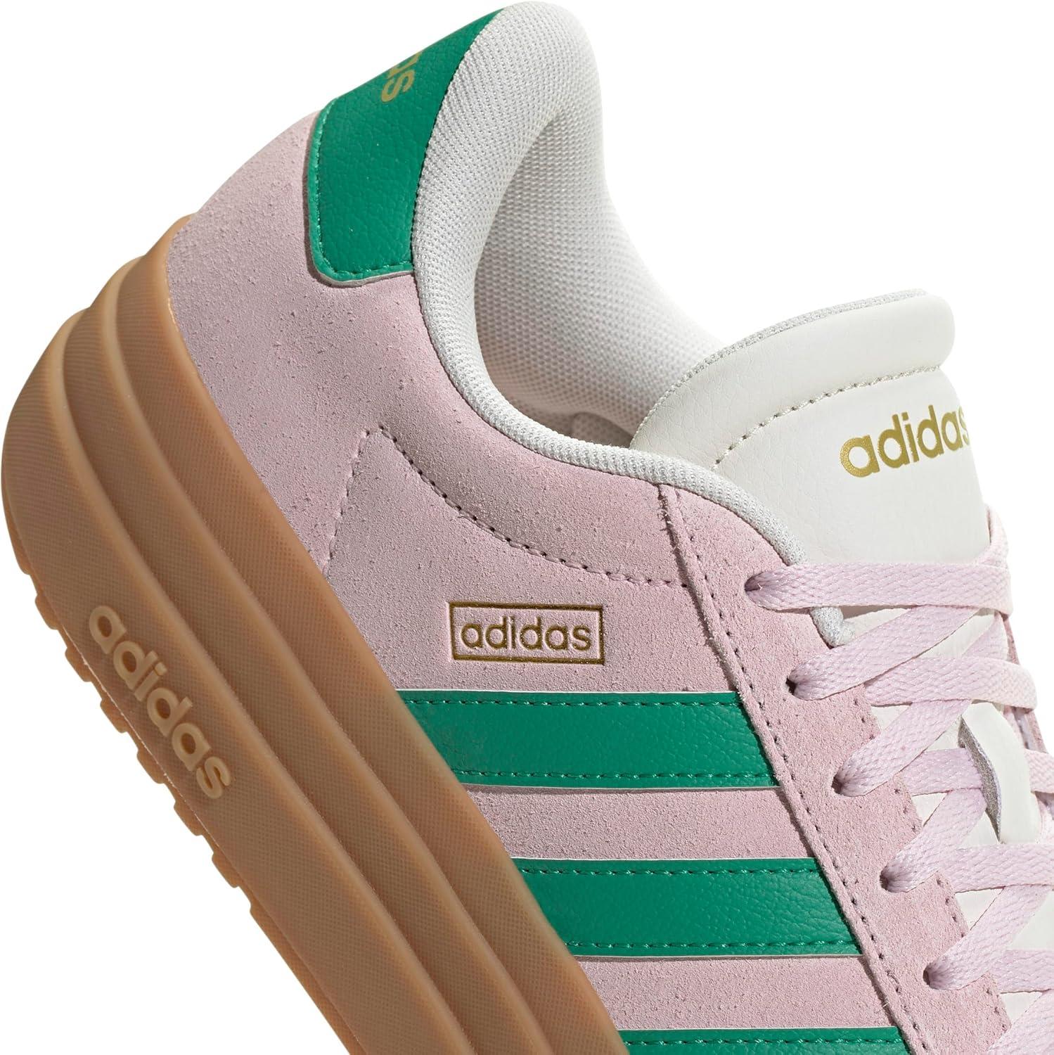 image:imageAdidas Womens Vl Court30Clear PinkCourt GreenChalk White