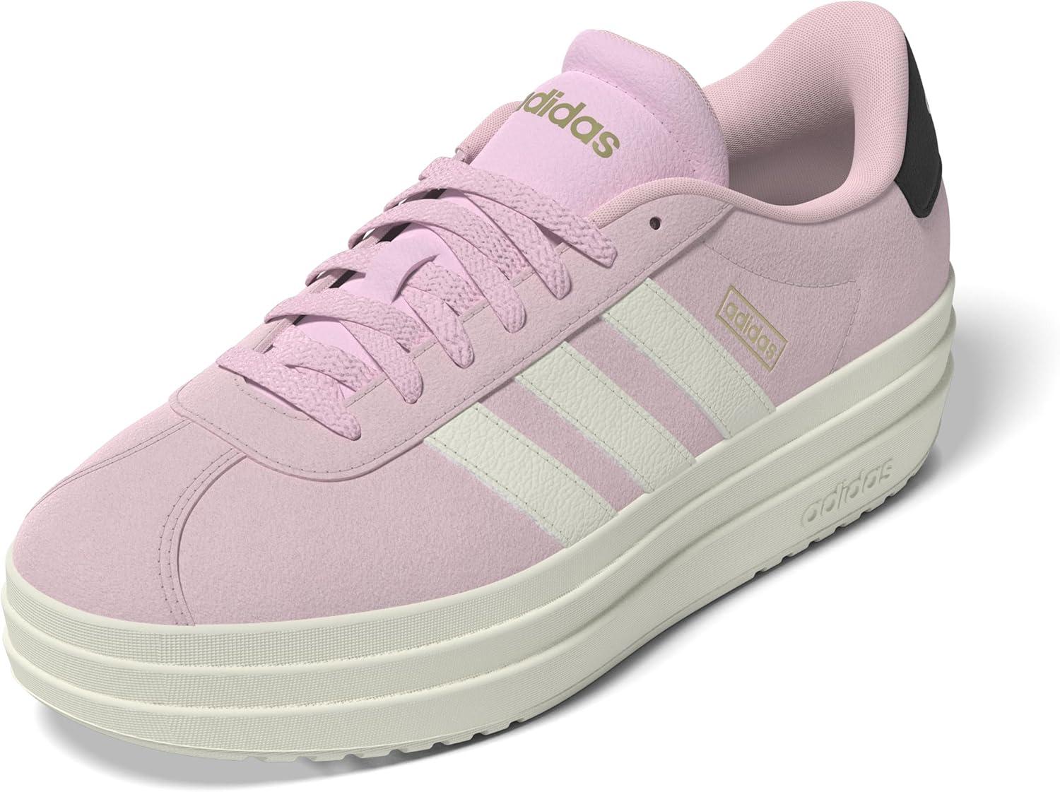 image:imageAdidas Womens Vl Court30Clear PinkWhiteBlack