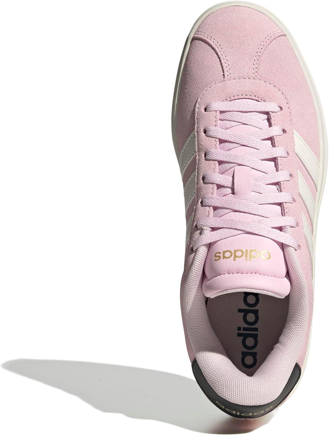 image:imageAdidas Womens Vl Court30Clear PinkWhiteBlack