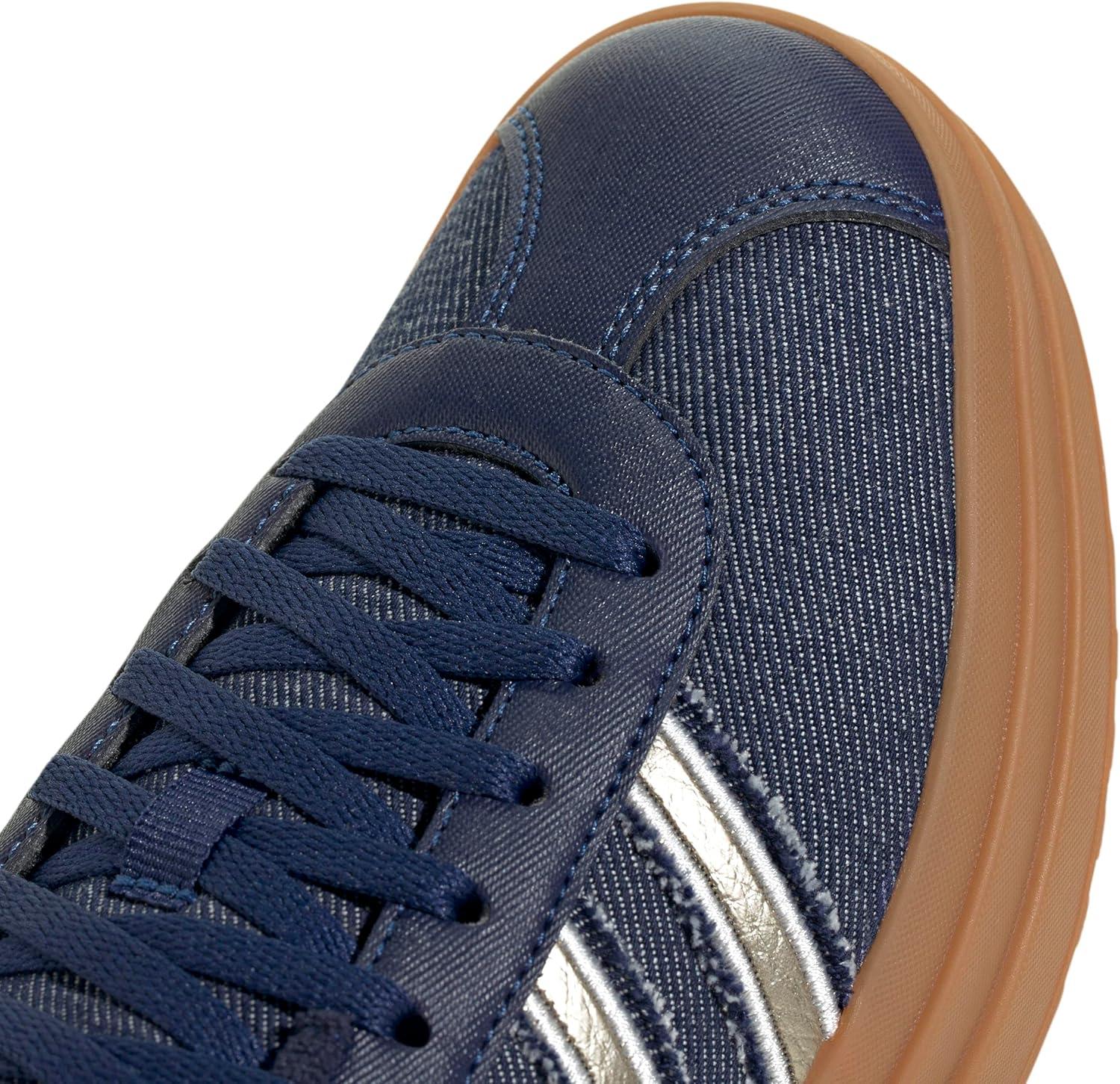 image:imageAdidas Womens Vl Court30Dark BlueCyber MetallicAurora Ink