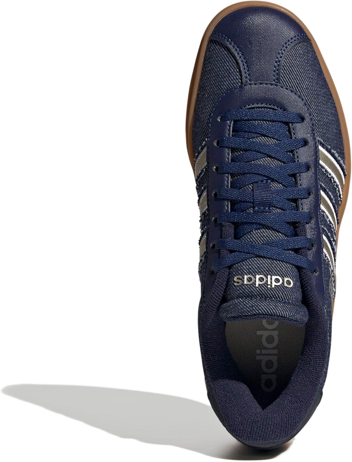 image:imageAdidas Womens Vl Court30Dark BlueCyber MetallicAurora Ink