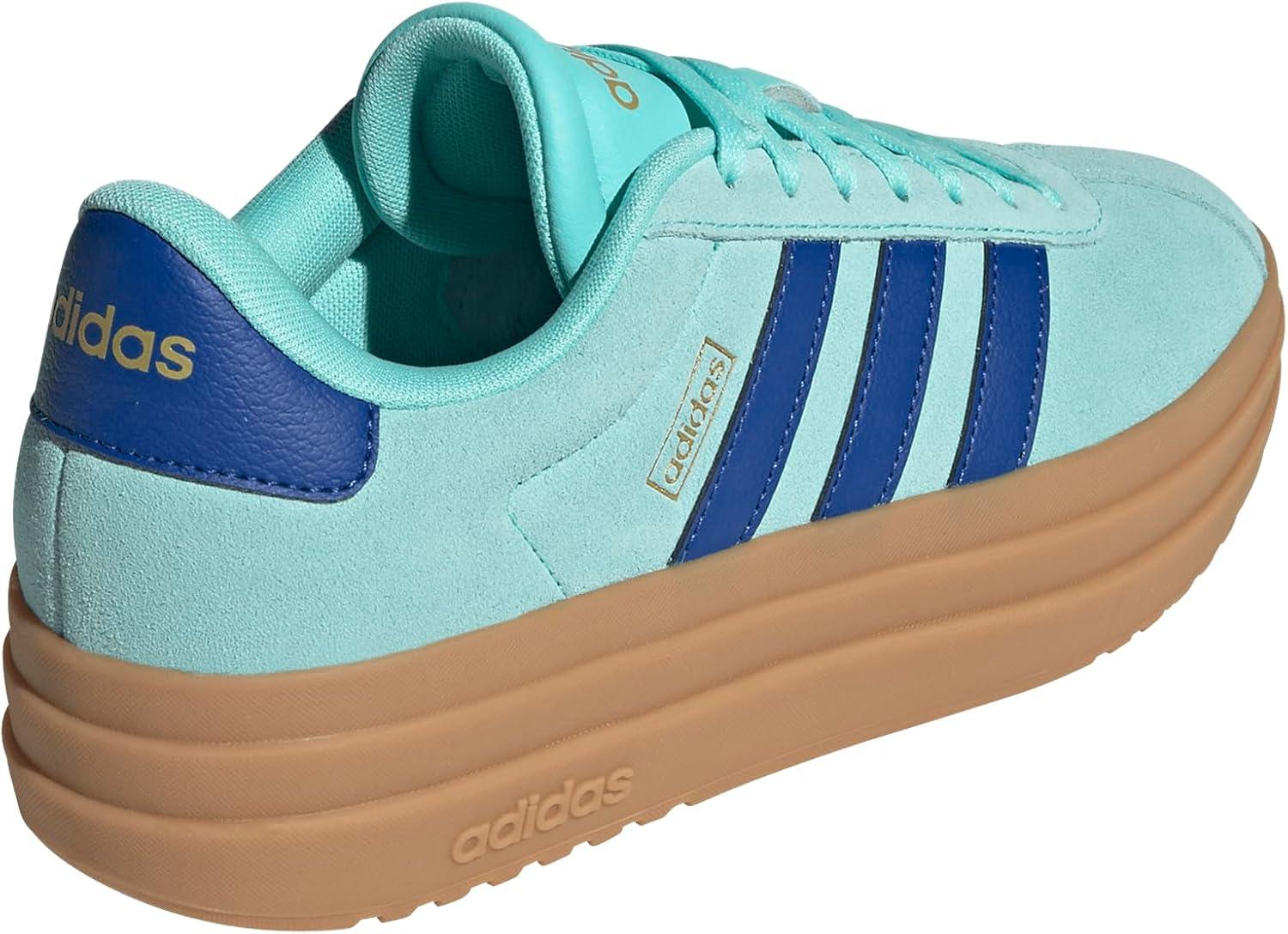 image:imageAdidas Womens Vl Court30Flash AquaTeam Royal BlueGold Metallic