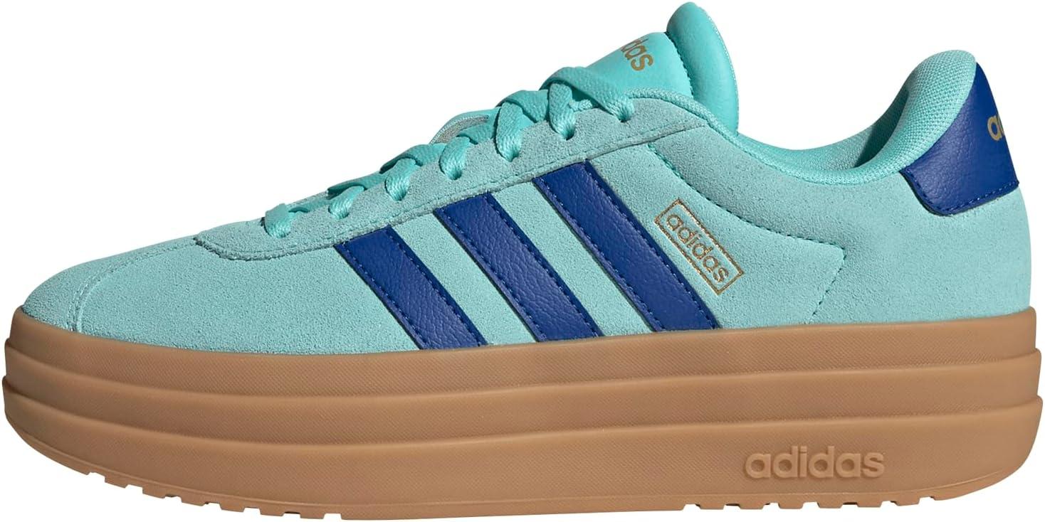 image:imageAdidas Womens Vl Court30Flash AquaTeam Royal BlueGold Metallic