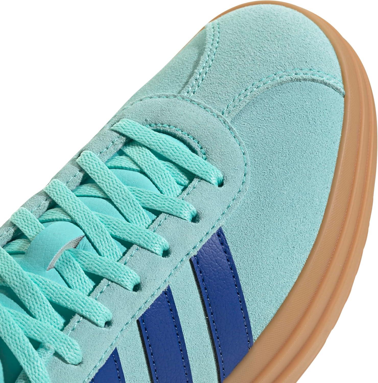 image:imageAdidas Womens Vl Court30Flash AquaTeam Royal BlueGold Metallic