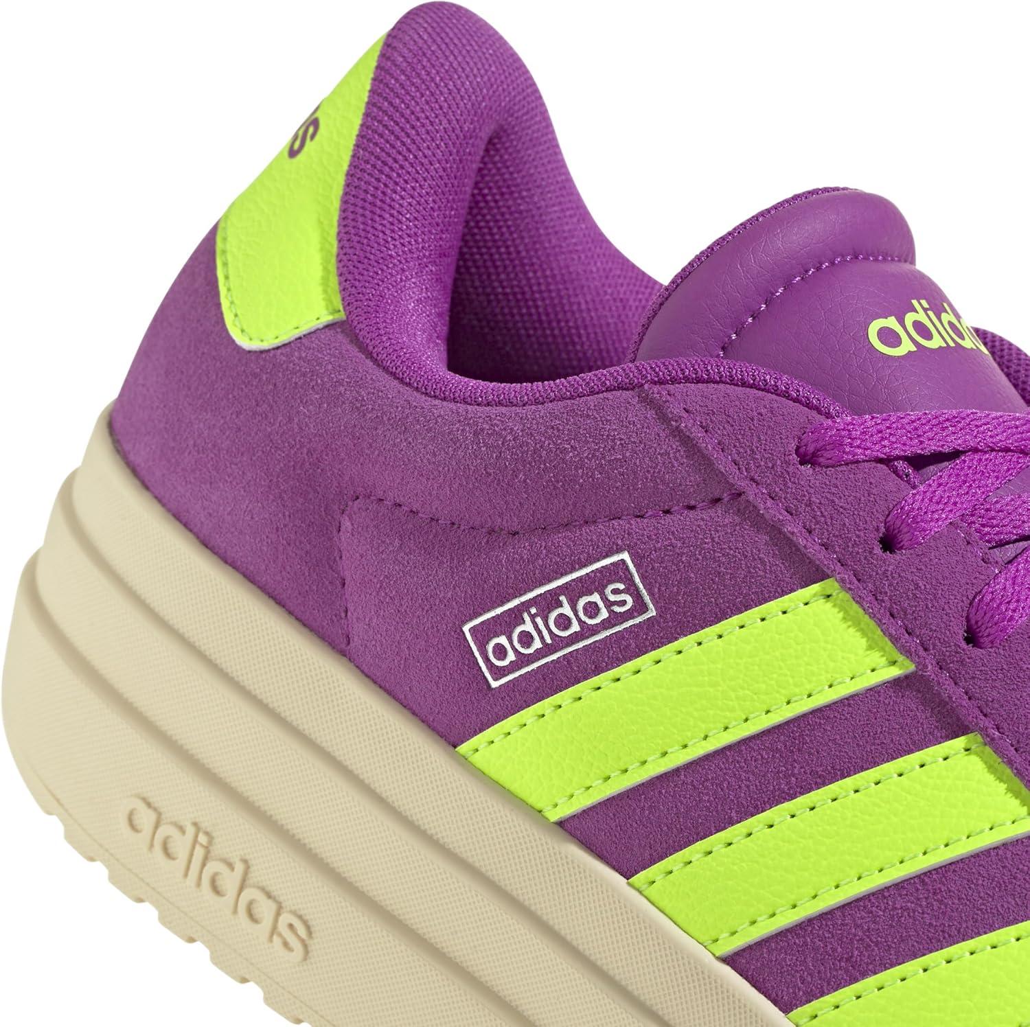 image:imageAdidas Womens Vl Court30Flash PinkLucid LemonSilver Metallic