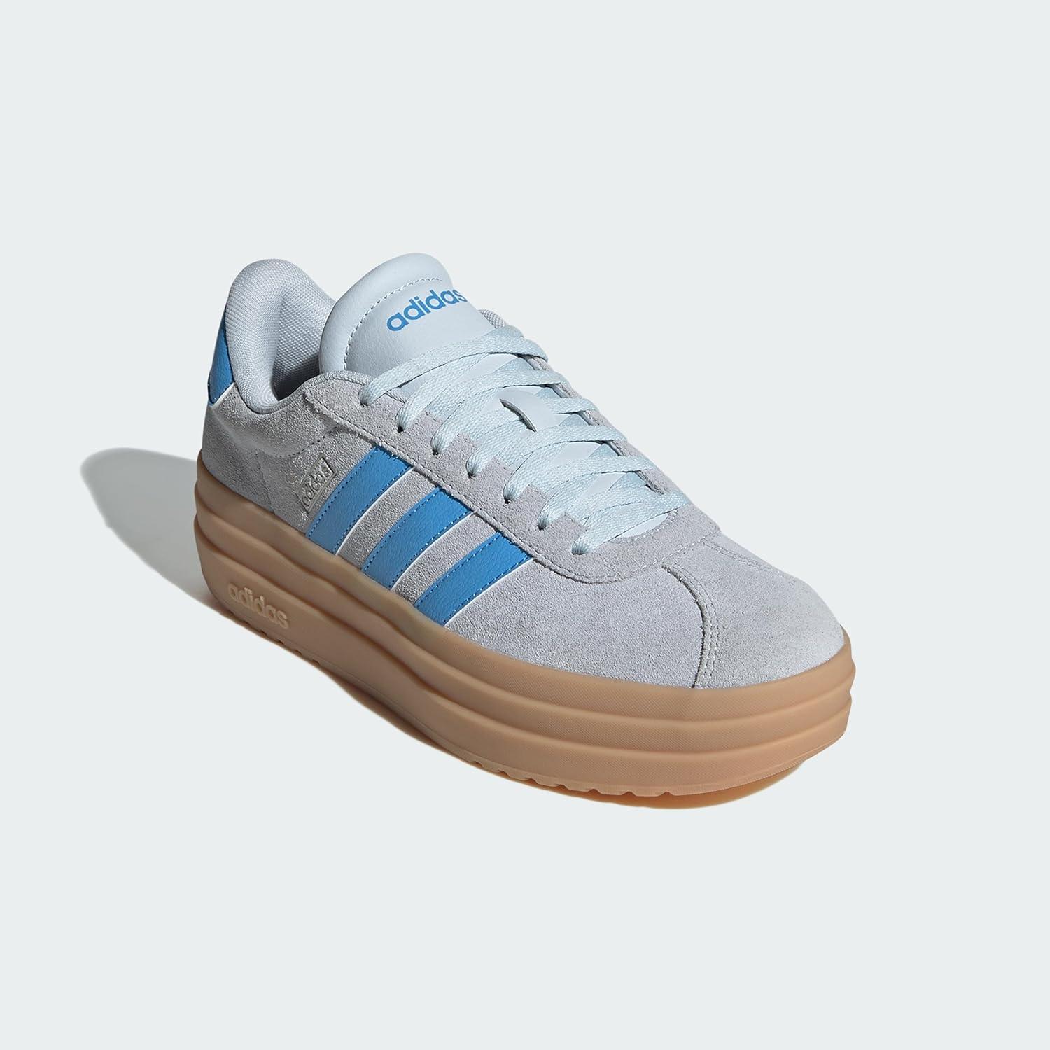 image:imageAdidas Womens Vl Court30Halo BlueBlue BurstCyber Metallic