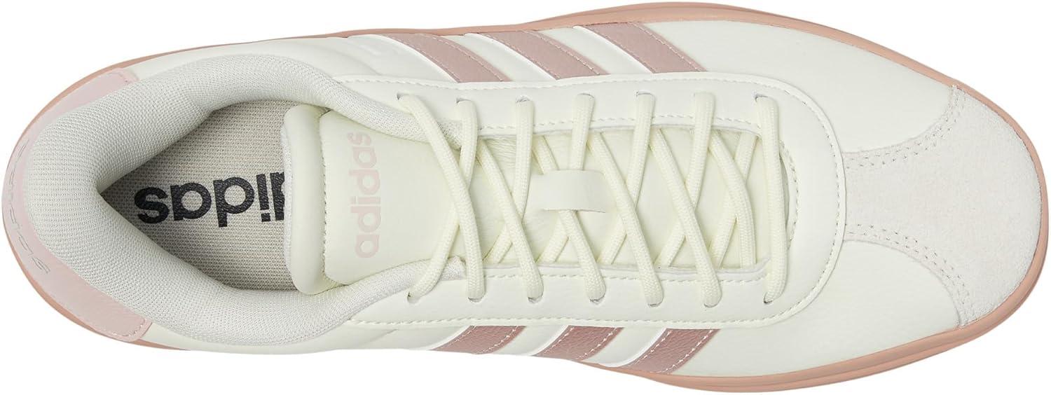 image:imageAdidas Womens Vl Court30IvorySandy Pink MetSandy Pink